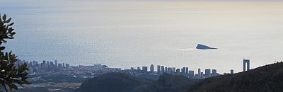 Blick auf Benidorm